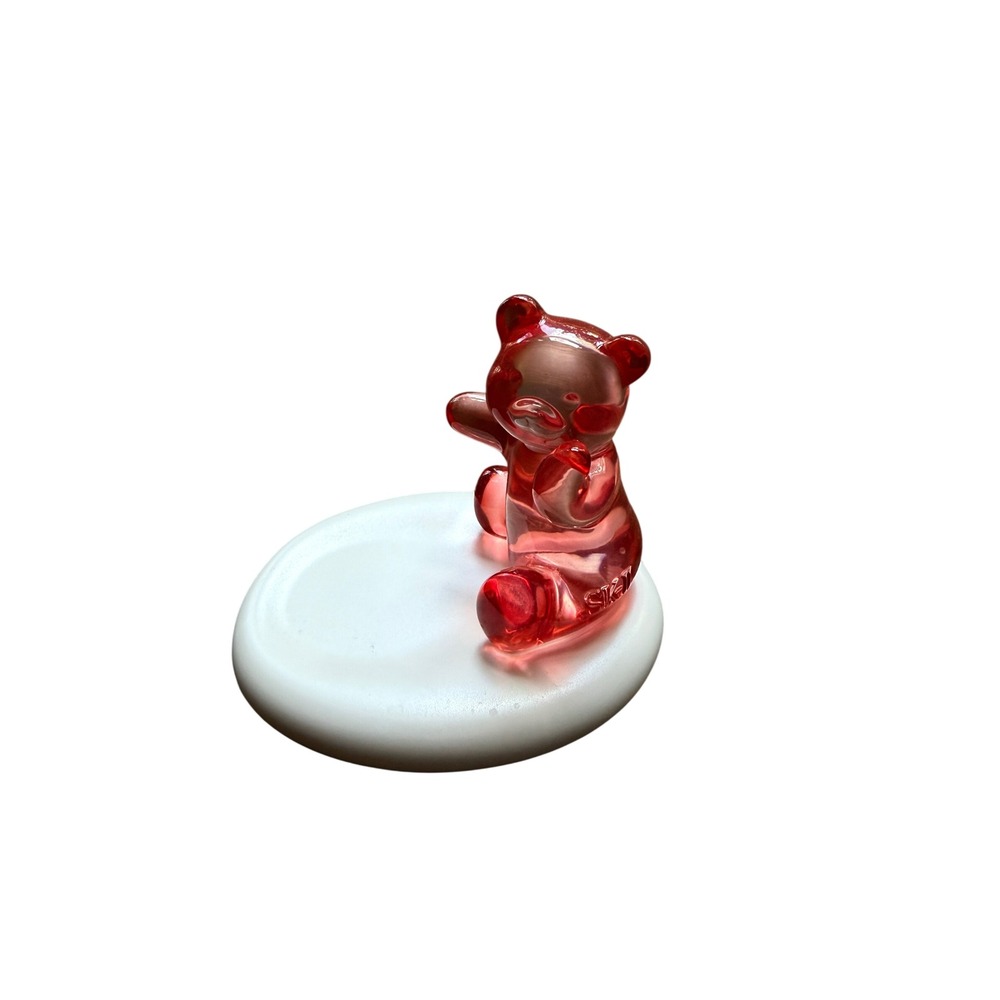 SK-II Skincare Holder Red Gummy Bear Teddy Limited Edition Vanity Decor